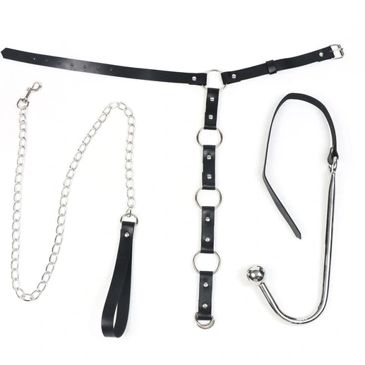 Hook and Kinky Collar EverydayUse with Leash Anal 5853 1030